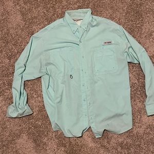 Columbia Long Sleeve Fishing Shirt